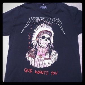 Yezzus concert tour t-shirt